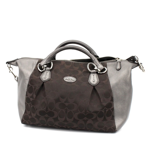Coach Signature Collette Satchel - Picture 1 of 5